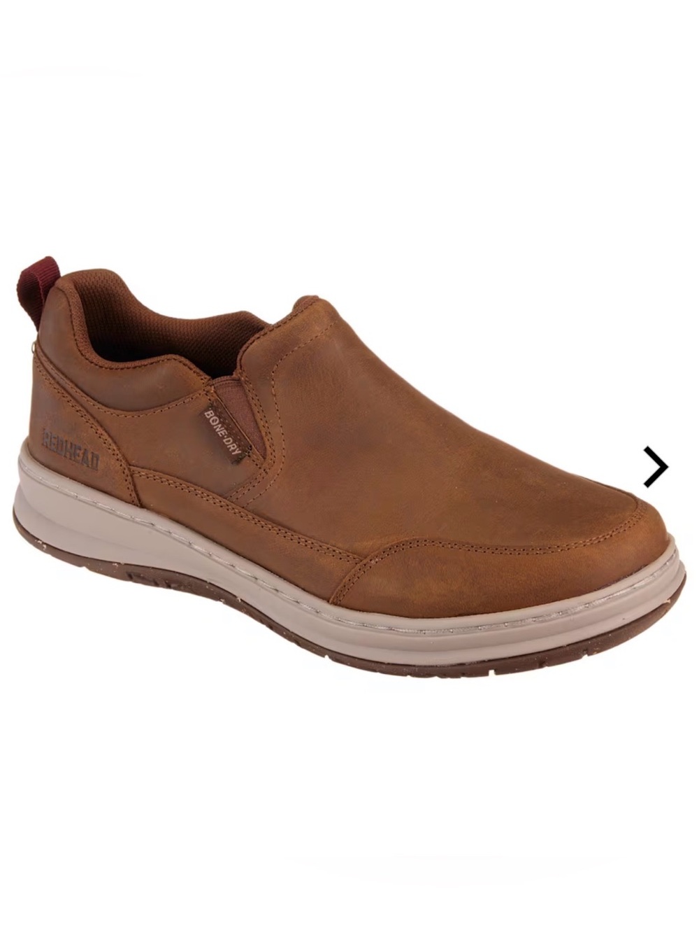 NWT RedHead Series 56 Leather Moc Toe Slip-On Shoes for Men SOLD OUT